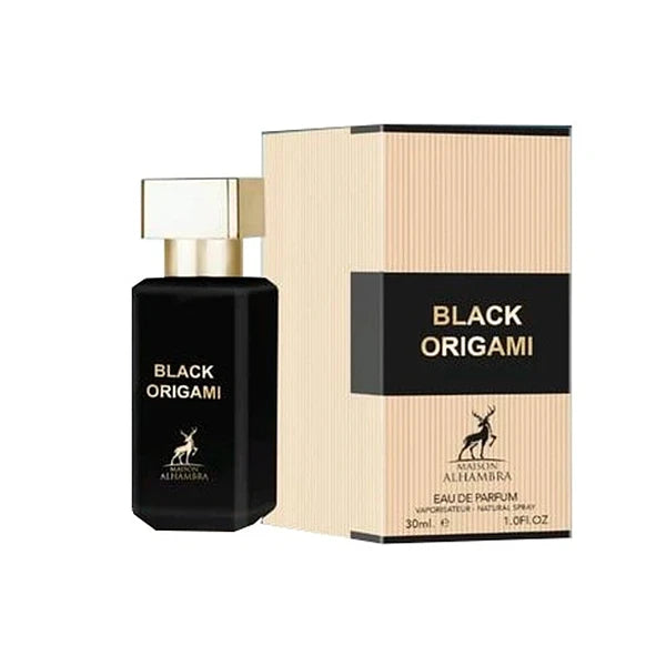 MAISON ALHAMBRA BLACK ORIGAMI EDP UNISEX 30ML