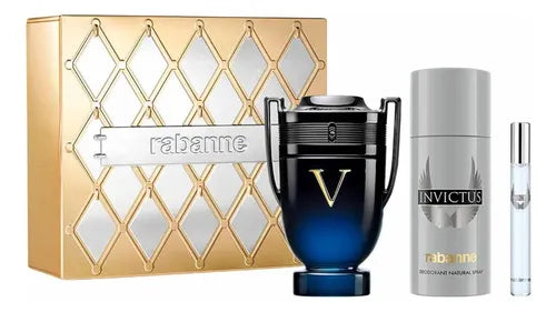 CAROLINA HERRERA INVICTUS VICTORY ELIXIR ESTUCHE HOMBRE 100ML+10ML+DEO