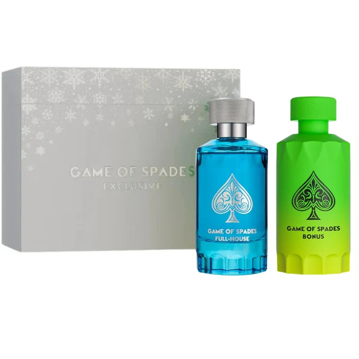 GAME OF SPADES EXCLUSIVE BONUS + FULL HOUSE HOMBRE 100ML+100ML