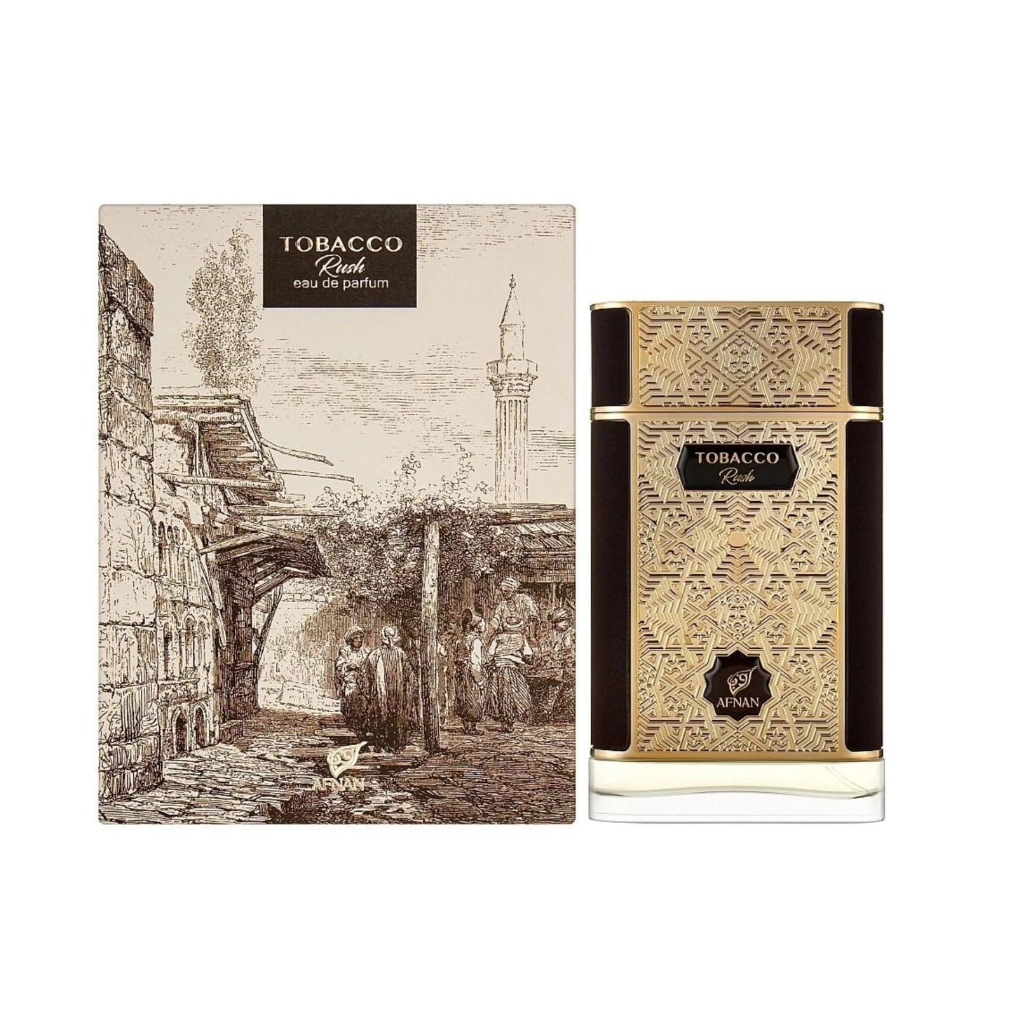 AFNAN TOBACCO RUSH EDP HOMBRE 80ML