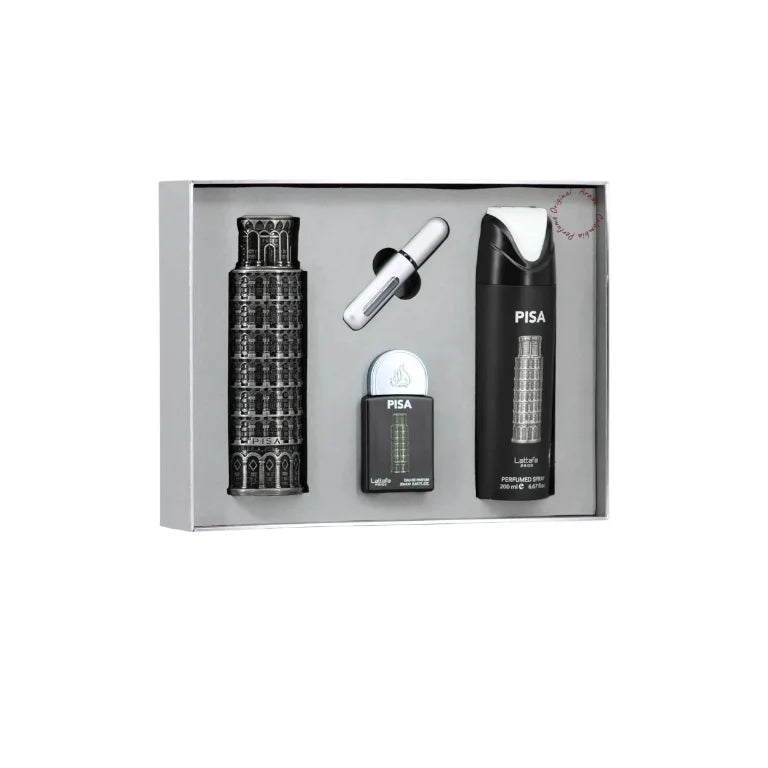 LATTAFA PISA EDP ESTUCHE UNISEX 100ML+20ML+DEO