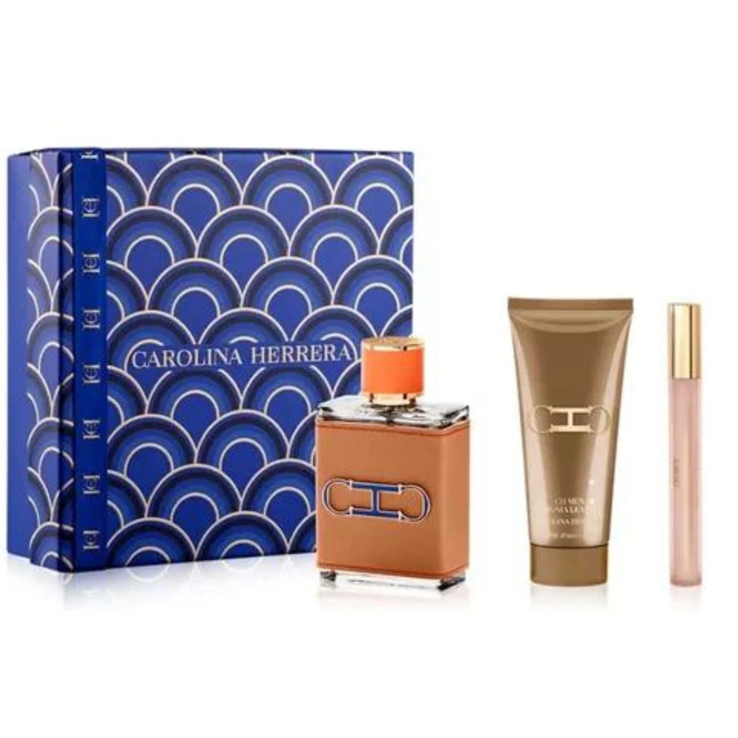 CH MEN INSIGNIA LEATHER EDP ESTUCHE HOMBRE 100ML+10ML+GEL