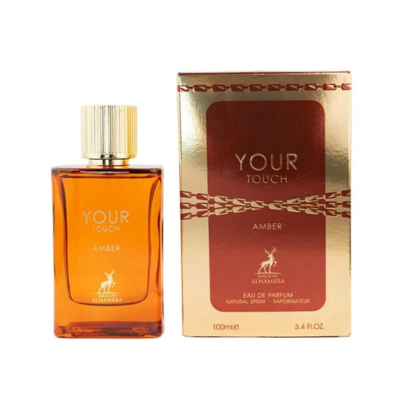 MAISON ALHAMBRA YOUR TOUCH AMBER EDP HOMBRE