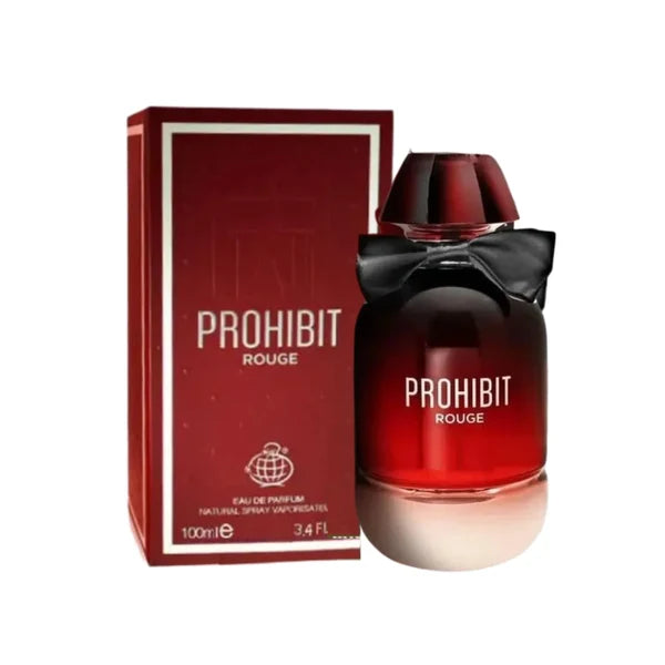 FRAGRANCE WORLD PROHIBIT ROUGE EDP MUJER 100ML