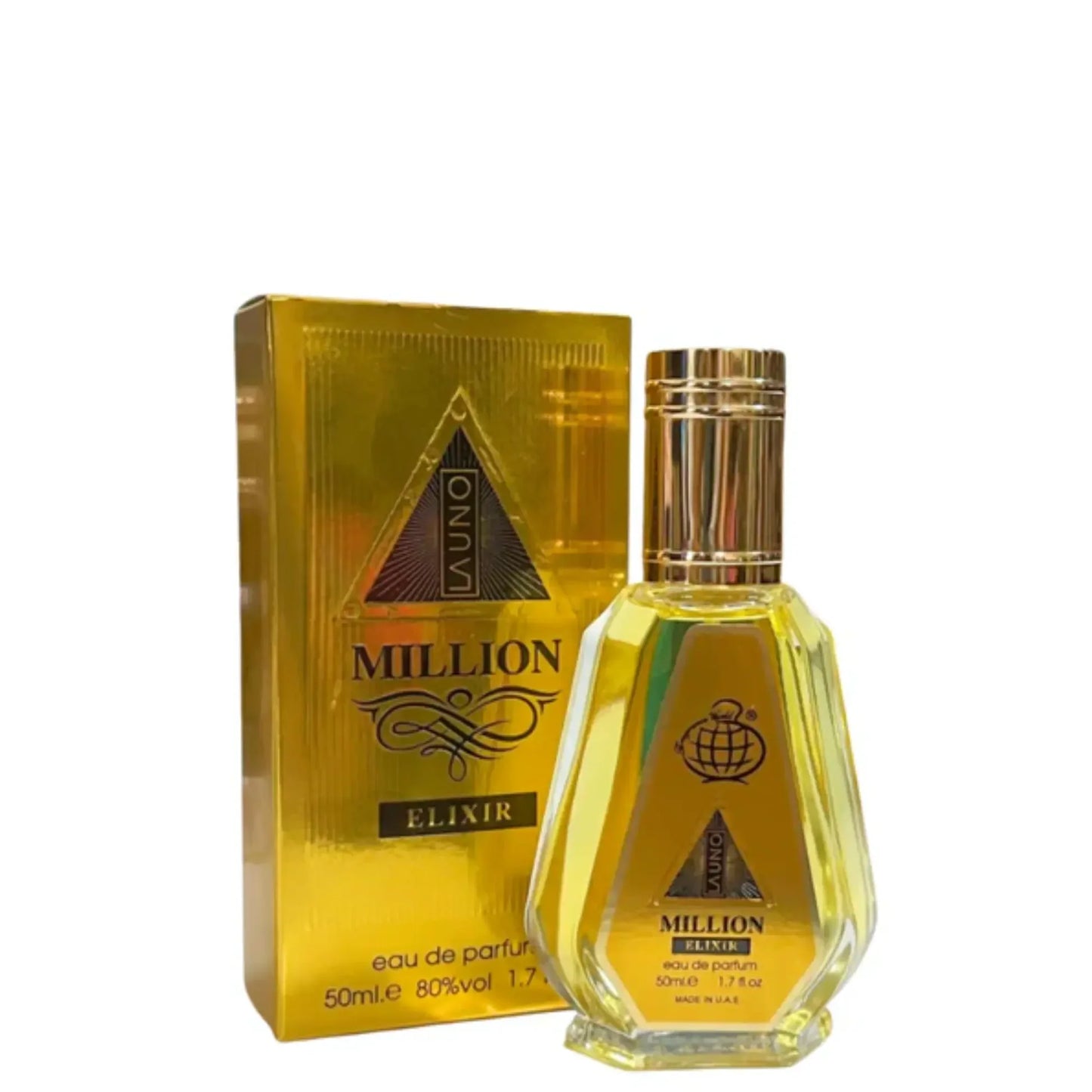 FRAGRANCE WORLD LA UNO MILLION ELIXIR EDP HOMBRE 50ML
