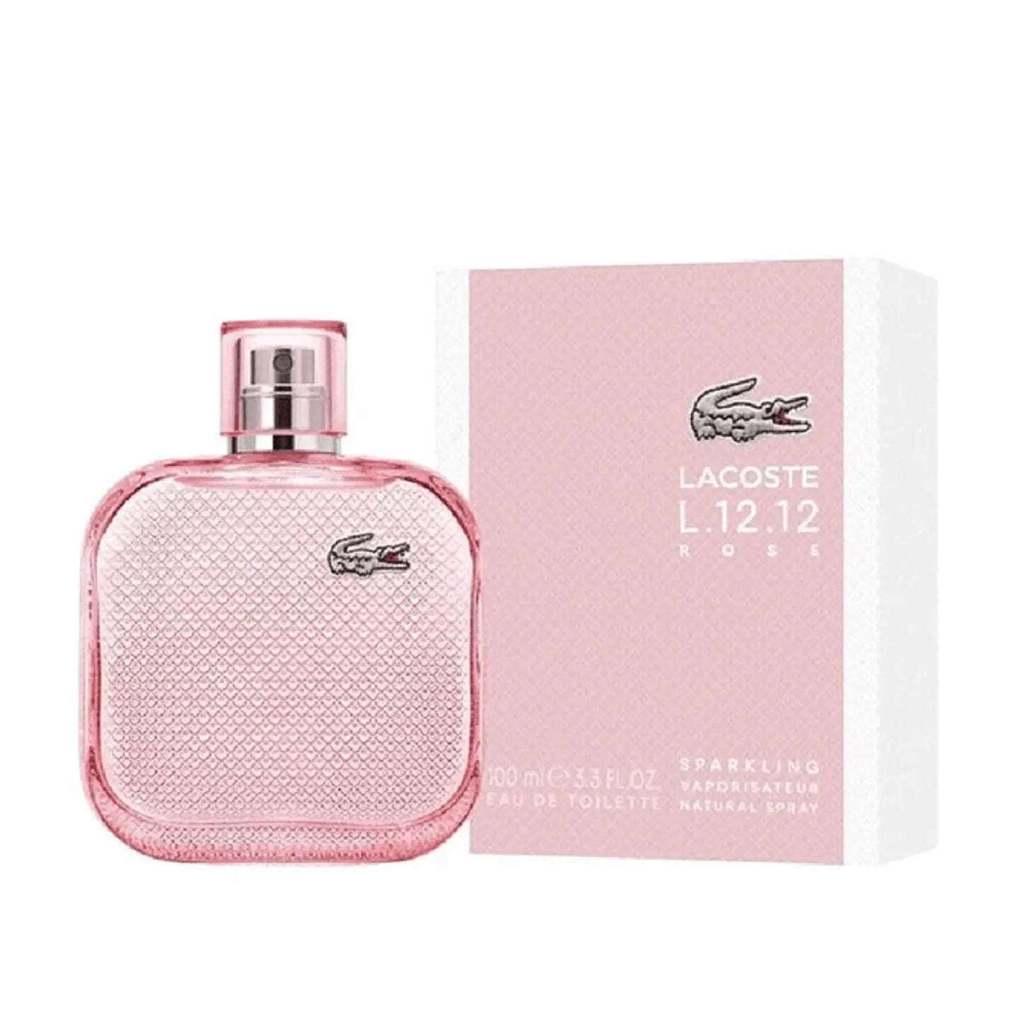 LACOSTE ROSE SPARKLING EDT MUJER 100ML