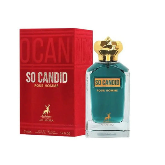 MAISON ALHAMBRA SO CANDID EDP HOMBRE 100ML