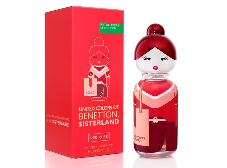 BENETTON SISTERLAND RED ROSE MUJER 80ML