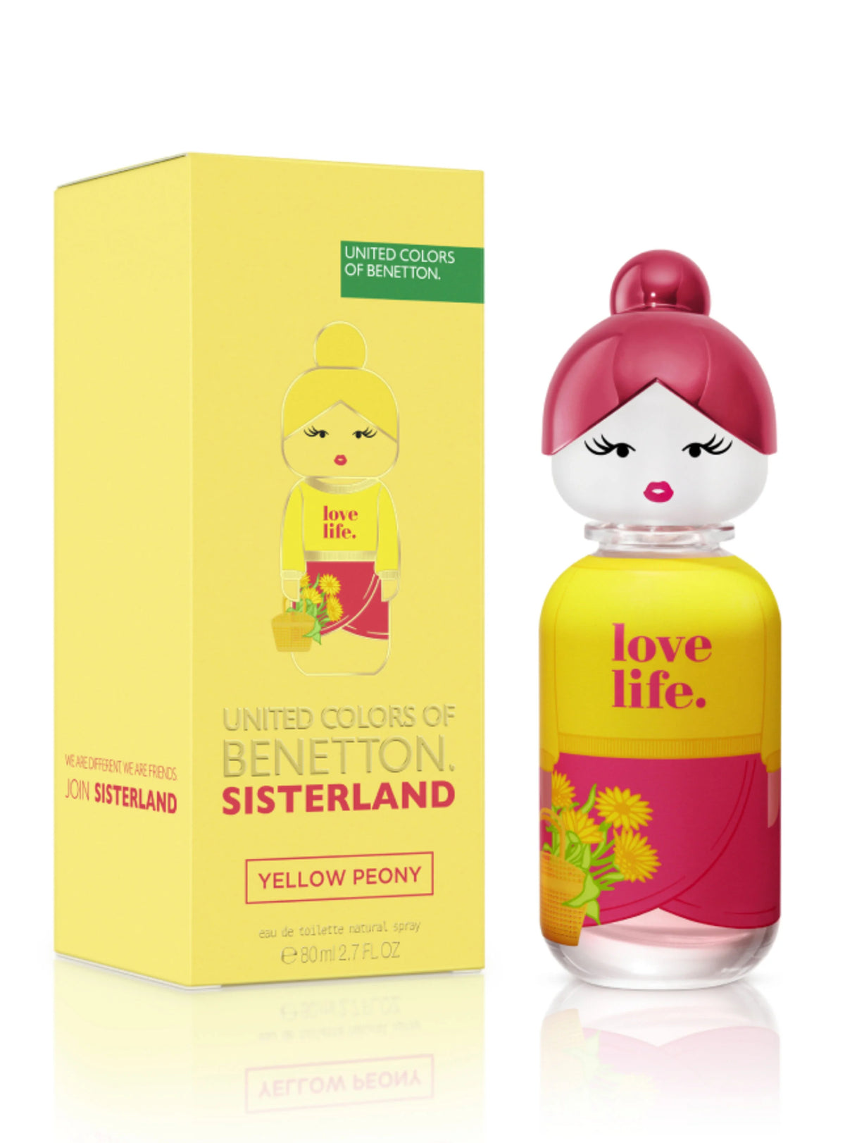 BENETTON SISTERLAND YELLOW PEONY MUJER 80ML