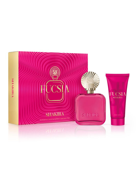 SHAKIRA FUCSIA ESTUCHE MUJER 80ML+CREMA