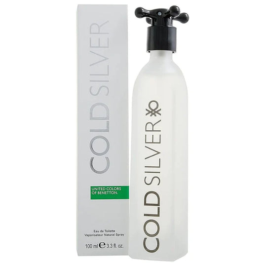 BENETTON COLD SILVER 100ML HOMBRE