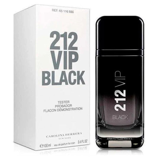 CAROLINA HERRERA 212 VIP BLACK TESTER HOMBRE 100ML
