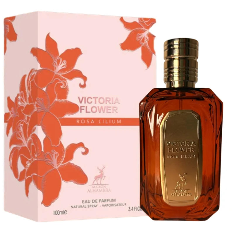 MAISON ALHAMBRA VICTORIA FLOWER ROSE LILIUM EDP MUJER 100ML