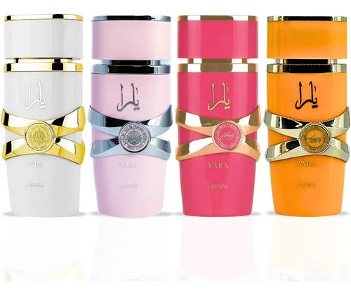 LATTAFA YARA CANDY+YARA TOUS+YARA MOI+YARA 4 PCS 100ML