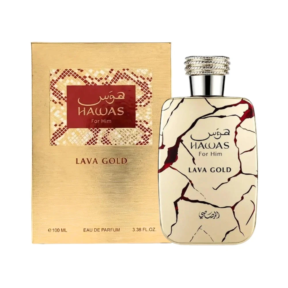 RASASI HAWAS LAVA GOLD EDP HOMBRE 100ML