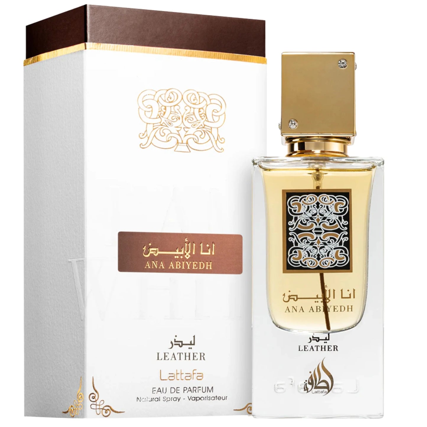 LATTAFA ANA ABIYEDH LEATHER EDP HOMBRE 60ML