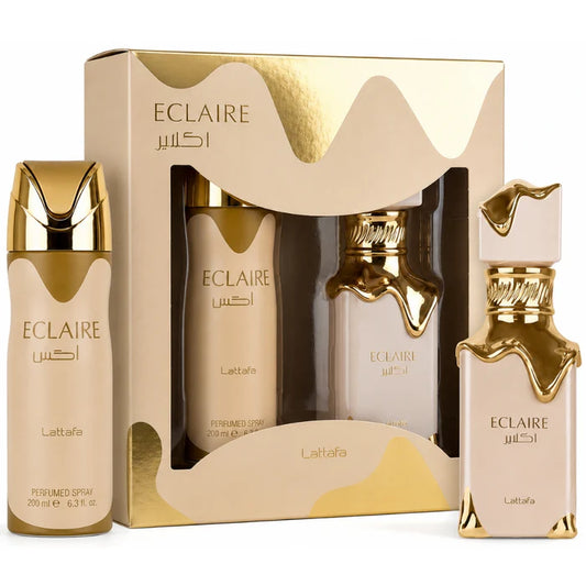LATTAFA ECLAIRE EDP ESTUCHE MUJER 100ML+DESODORANTE