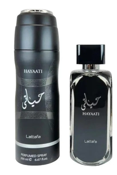 LATTAFA HAYAATI EDP ESTUCHE HOMBRE 100ML+DESODORANTE
