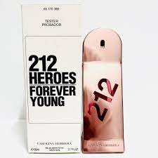 CAROLINA HERRERA 212 HEROES TESTER MUJER 80ML