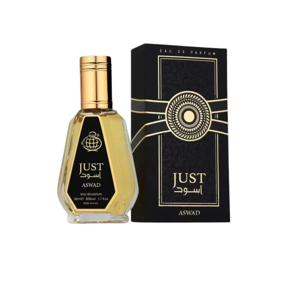 FRAGRANCE WORLD JUST ASWAD EDP HOMBRE 50ML