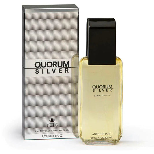 PUIG QUORUM SILVER HOMBRE 100ML