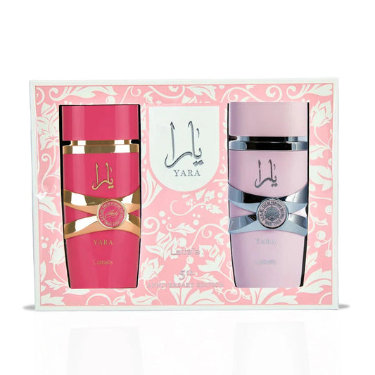LATTAFA YARA EDP + YARA CANDY EDP ESTUCHE MUJER 100ML+100ML